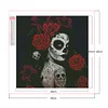 Diamond Painting -DIY Full Square Drill Skeleton Girl(40x40cm)