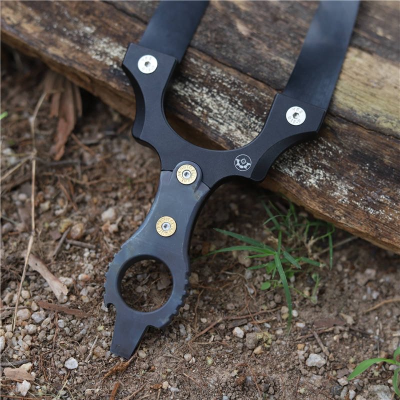 Snipersling Slingshots SPunisher, TC21 Titanium Multifunctional