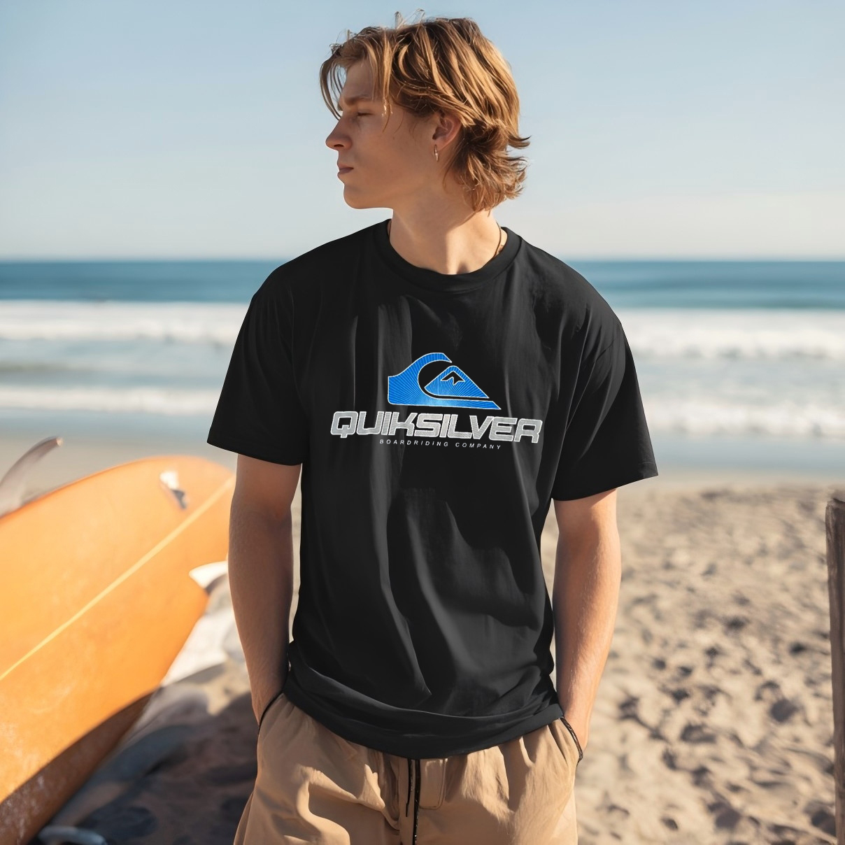  Classic Surf-Inspired Graphic T-Shirt for Men