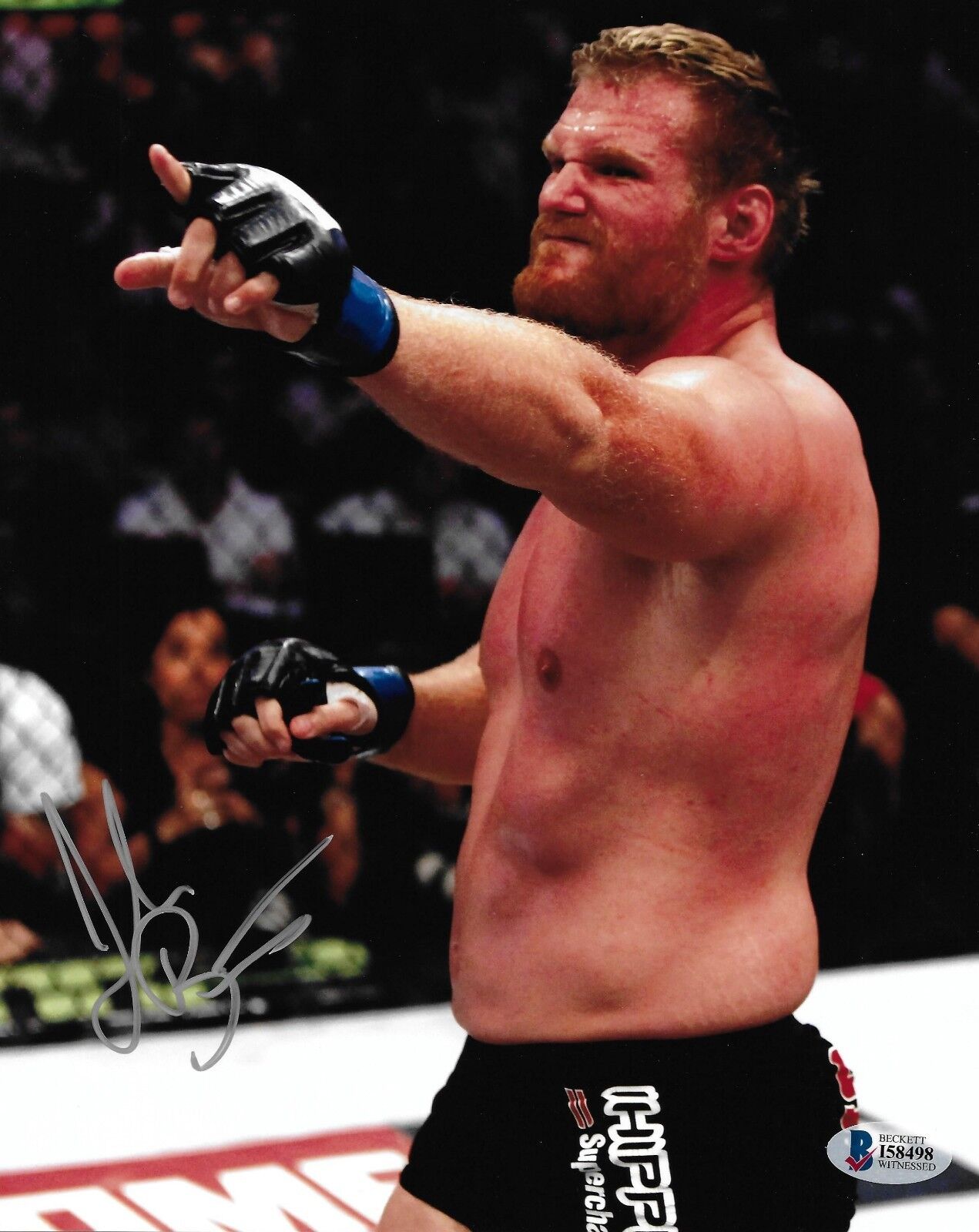 Josh Barnett Signed 8x10 Photo Poster painting BAS Beckett COA UFC Pride FC StrikeForce Auto'd 7