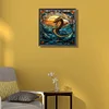 (40*40cm)Dragon - Round Partial AB Drill Diamond Painting