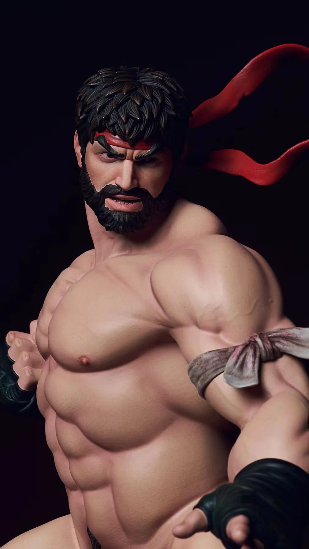 Unique Art Street Fighter Ryu VS Vega Resin Statue Pre-order 1/6 Scale  H47cm Hot
