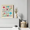Jigsaw Puzzle May Garden-14CT Stamped Cross Stitch Egyptian Cotton 38*41cm/14.96*16.14in tapestrymarket