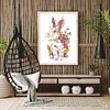 (Multi-Style)Flower Animal-11CT Stamped Cross Stitch