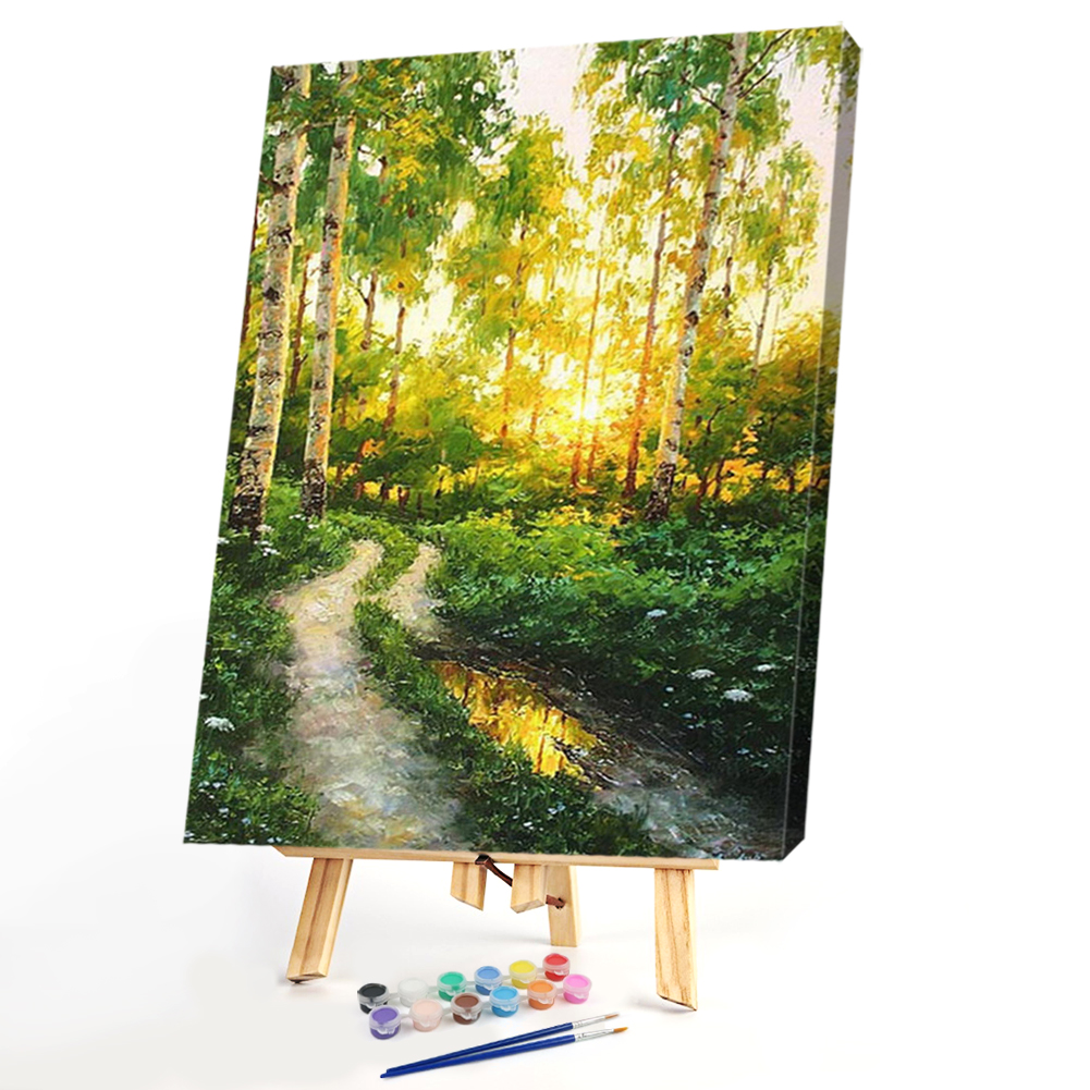 

40*50CM - Paint By Numbers - Forest, 501 Original