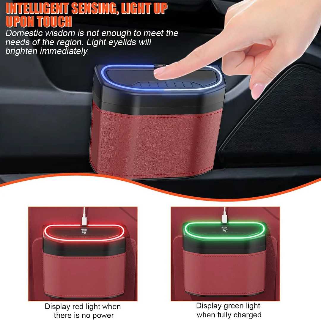 Car sensor atmosphere light storage box