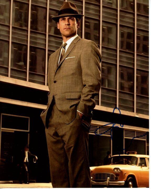 JON HAMM signed autographed DONALD DRAPER MAD MEN Photo Poster painting