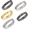 Magnetic Therapy Healing Bracelets - Black, Silver, Gold