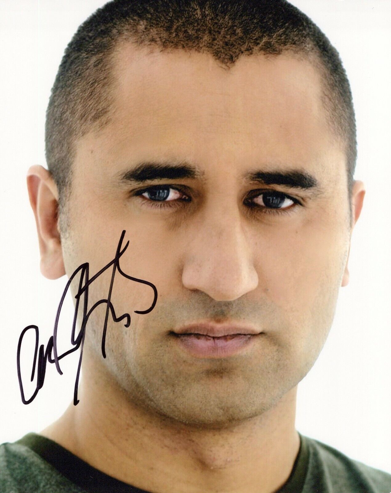 Cliff Curtis head shot autographed Photo Poster painting signed 8x10 #1