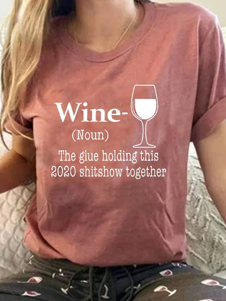 Bestdealfriday Wine Short Sleeve T-Shirt 9741595