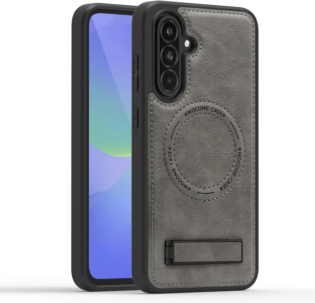 Samsung Galaxy Z Fold 6 Leather Case Magnetic Protective Case Holder Phone Case