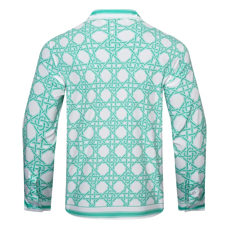 Casablanca 2023 new silk long-sleeved shirt