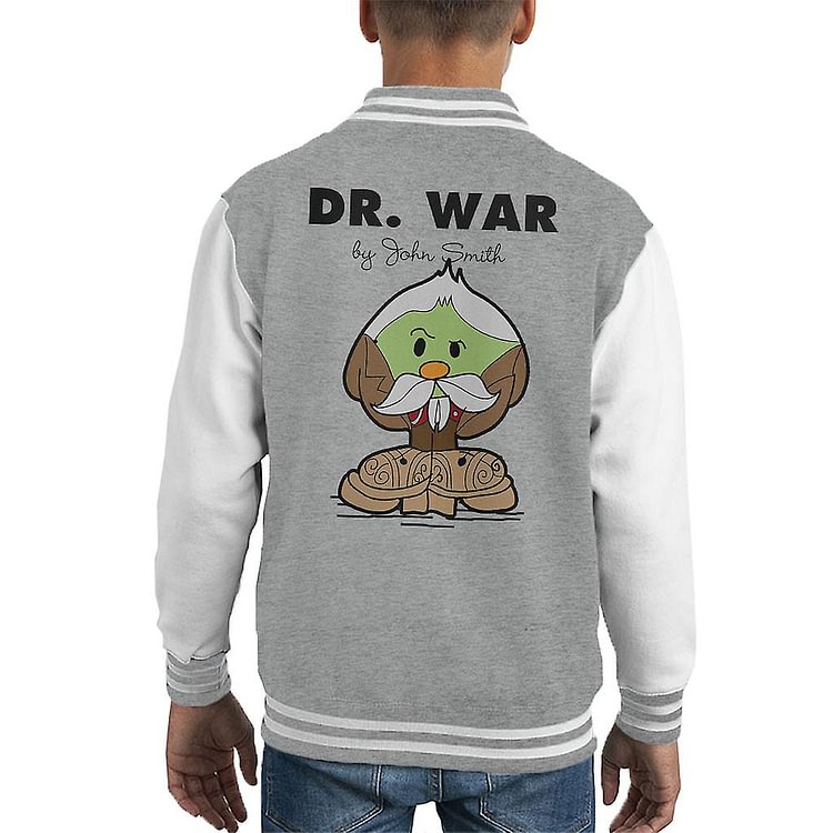 Dr Who Dr War Kid's Varsity Jacket