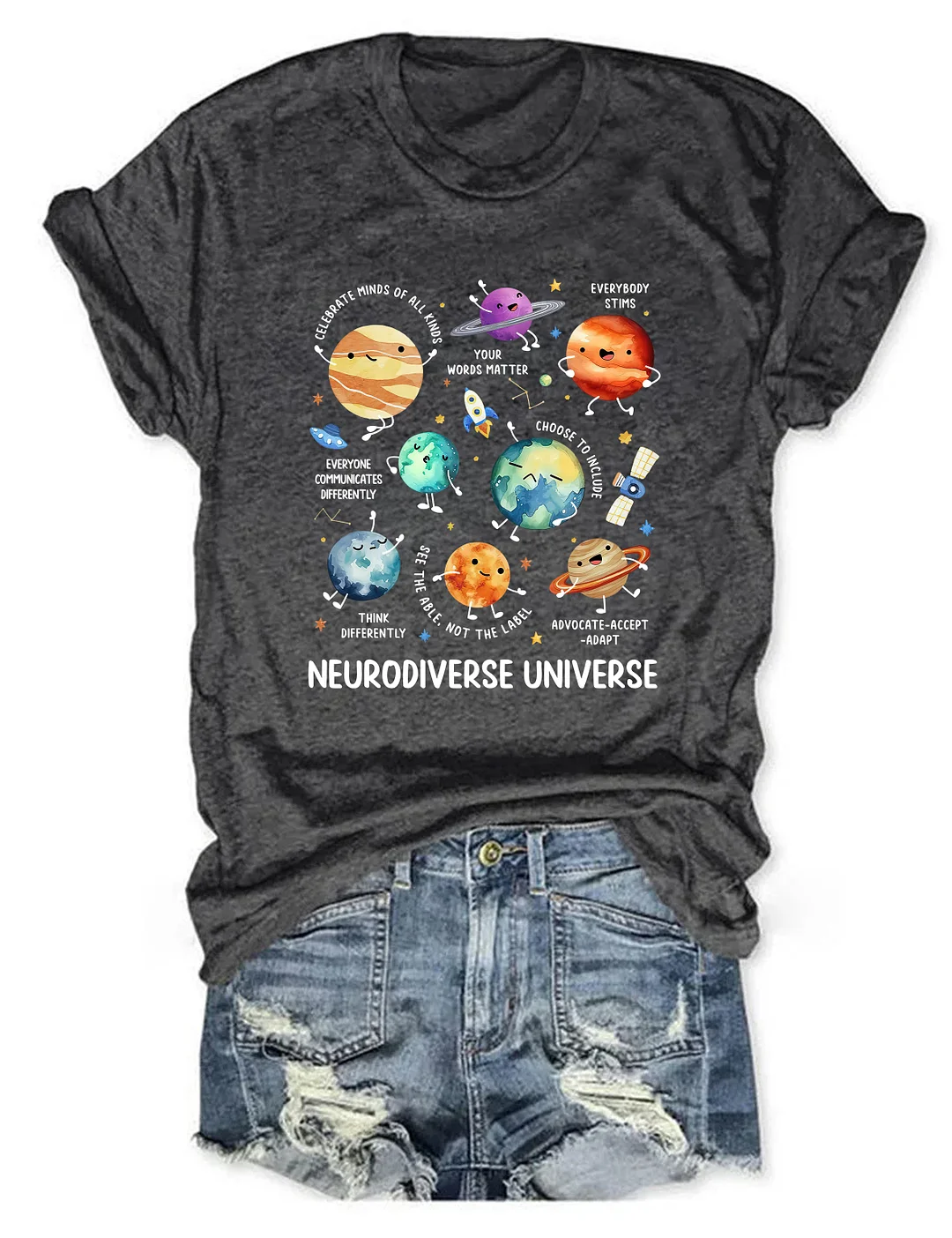 Space Neurodiversity T-shirt