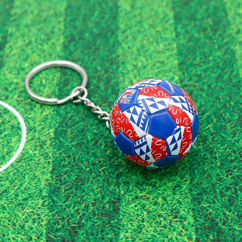 Casual Multicolor Imitation Leather Women’s Keychain