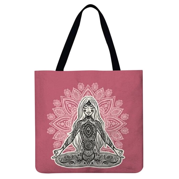 【Limited Stock Sale】Totem Peace - Linen Tote Bag