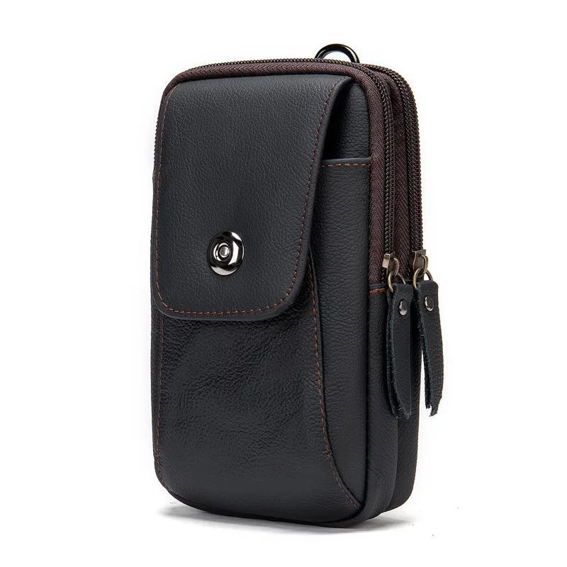 Mens Outdoor Vintage Durable Casual Belt Bags