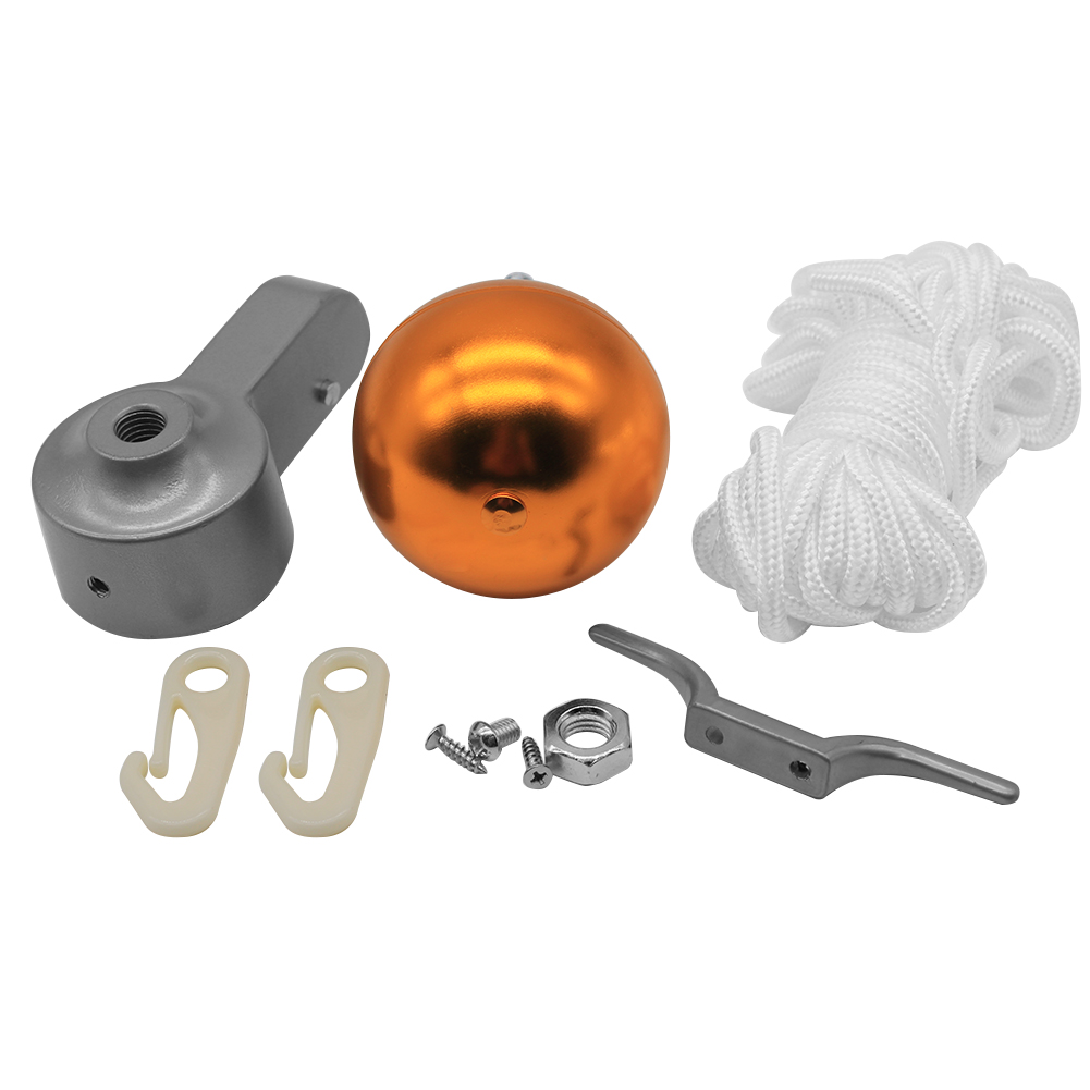 

10pcs Flag Pole Parts Set Nylon Braided Rope Flagpole Accessory Repair Kit, 501 Original