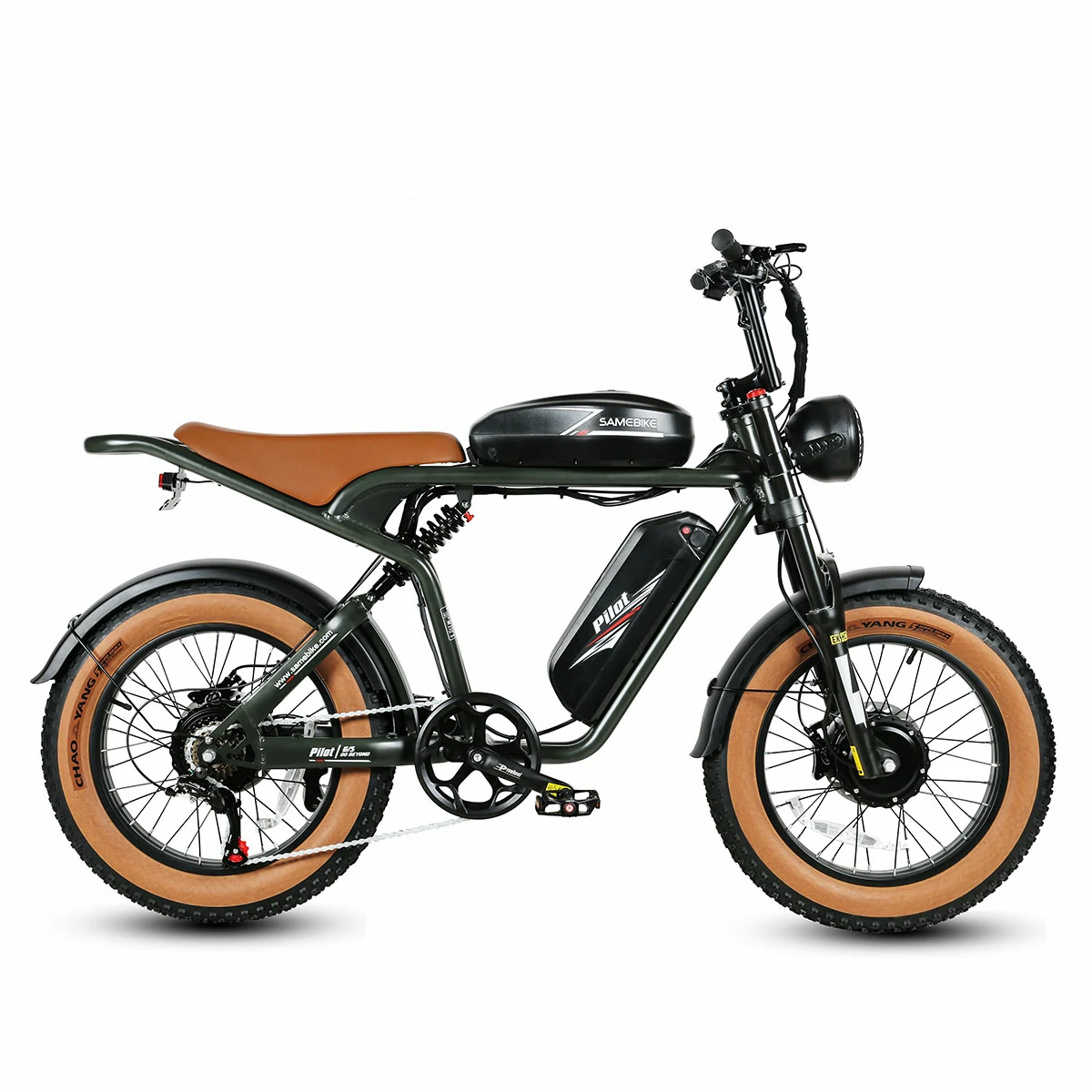 SAMEBIKE M20-III 20" 48V 36AH 2000W Motor 60KM/H Max Speed Motorcycle Style Electric Bicycle（sold out）