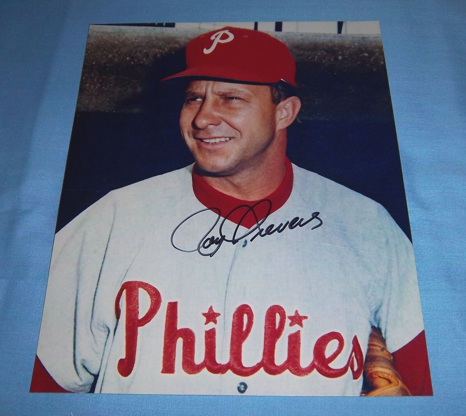 Philadelphia Phillies Roy Sievers Signed Autographed 8x10 Photo Poster painting