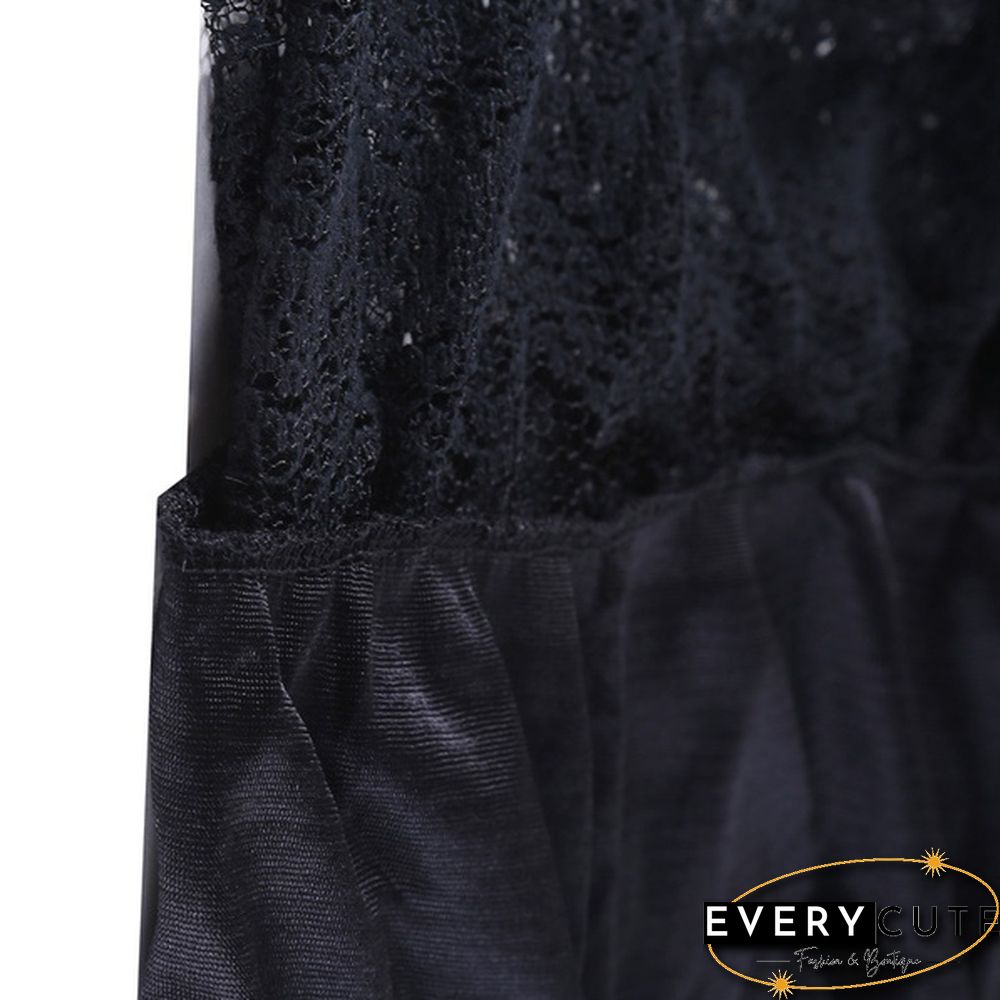 (S-5XL)Fashion Summer Dress Women Casual Sleeveless Short Dress Tassel Solid White Mini Lace Dress Plus Size