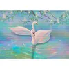 【Limited Stock Sale】Two Swans-11CT Stamped Cross Stitch 60*45cm/23.62*17.72in(Big Size) tapestrymarket