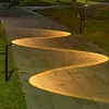 Solar Pathway Lights Decorative Path Light Solar Powered Outdoor Landscape Lighting for Driveway Lawn Patio Garden Yard