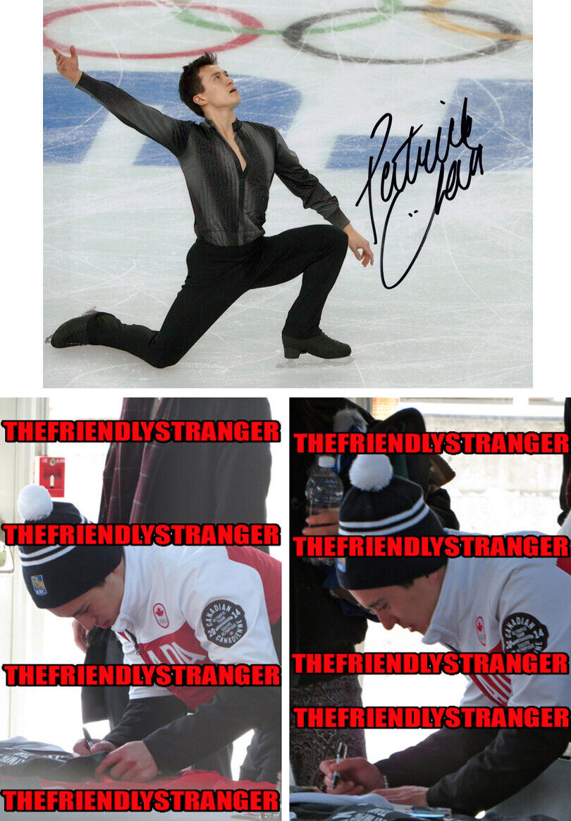 PATRICK CHAN signed 2014 SOCHI OLYMPICS