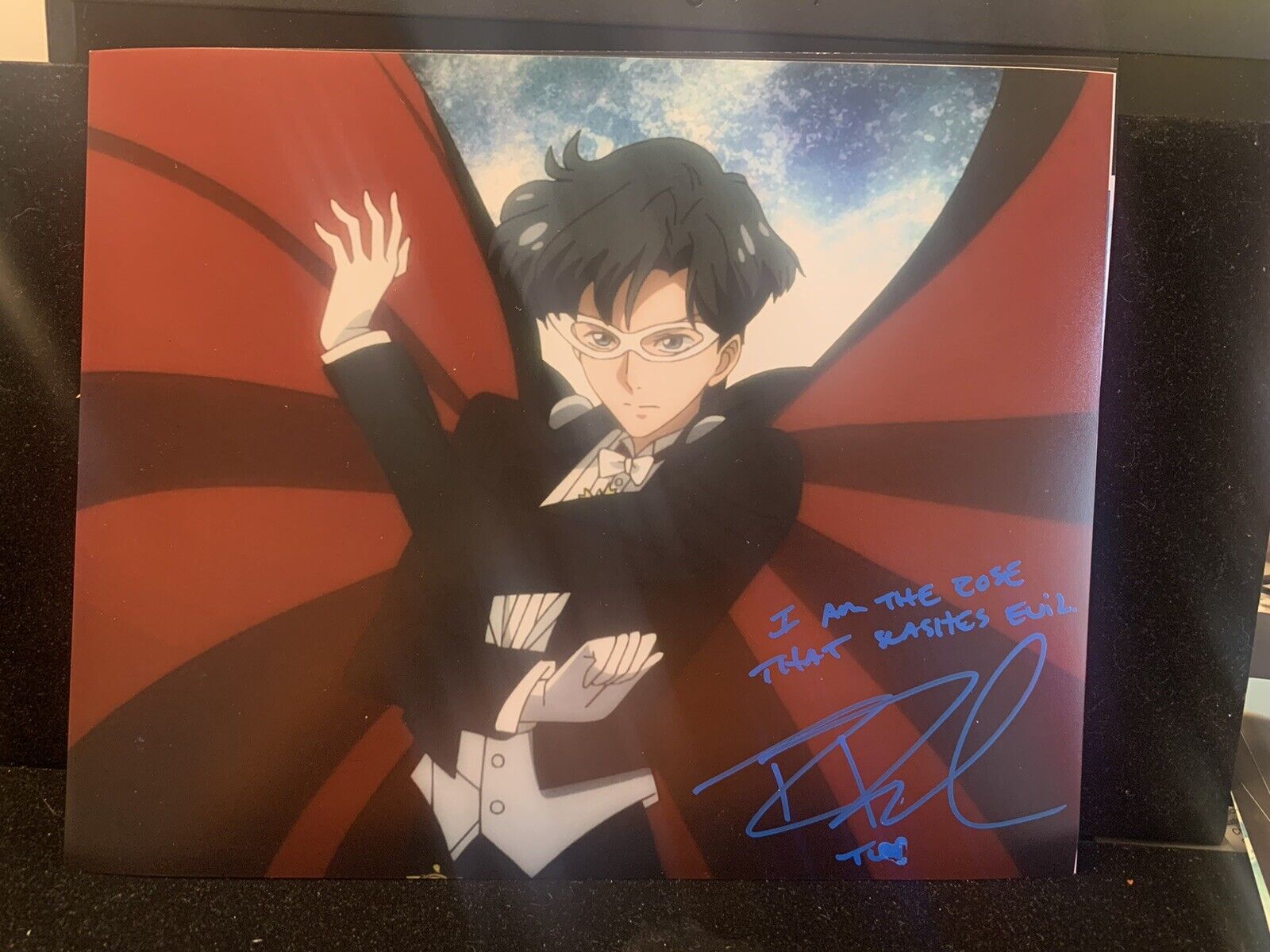 Robbie Daymond signed 8x10 Photo Poster painting Tuxedo Mask Sailor Moon COA D1