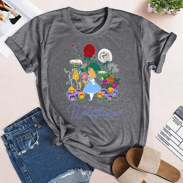 Alice in Wonderland? T-Shirt Tee --Annaletters