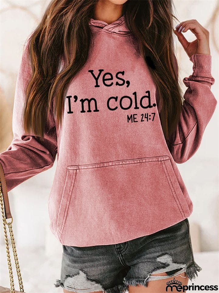 Cool Comfortable Large Size Letter Printed Ladies Hoodies