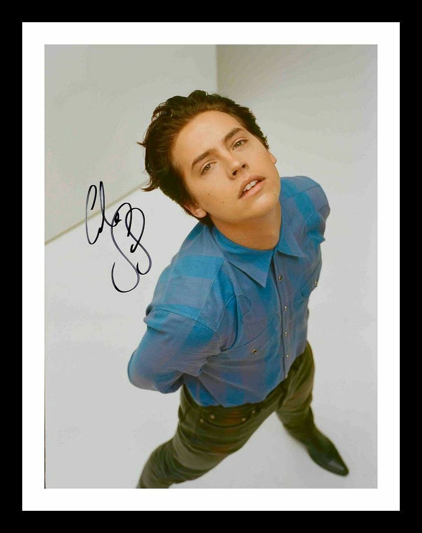 Cole Sprouse Autograph Signed & Framed Photo Poster painting 1