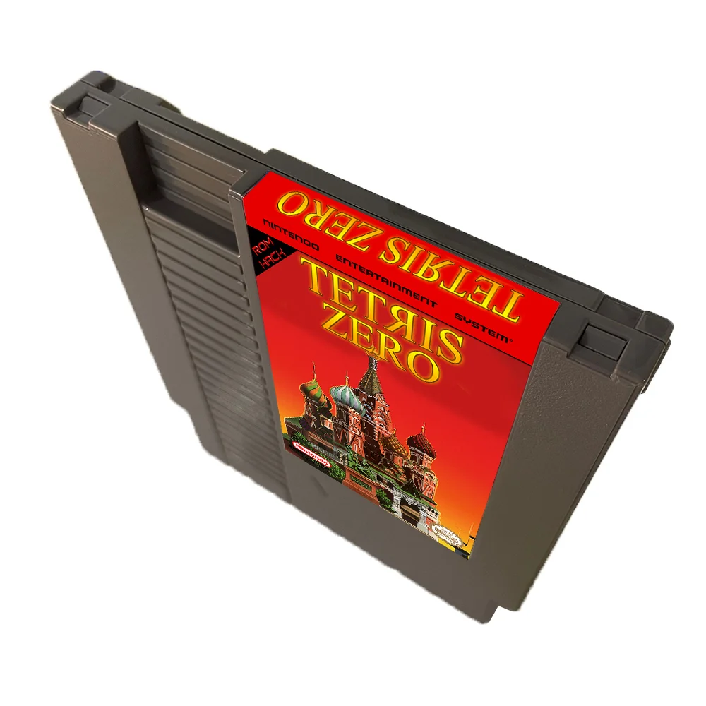 Tetris Zero NES For Nintendo Entertainment System Console - 8 Bit Game Cartridge