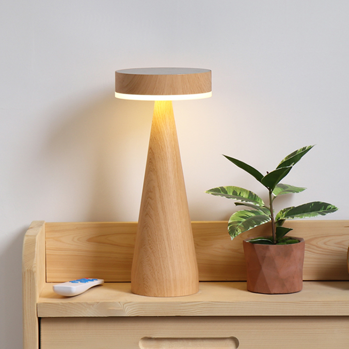 Multi-functional Solar Powered Table Lamp - Reverse Charge Night Light With  Remote Control - Appledas
