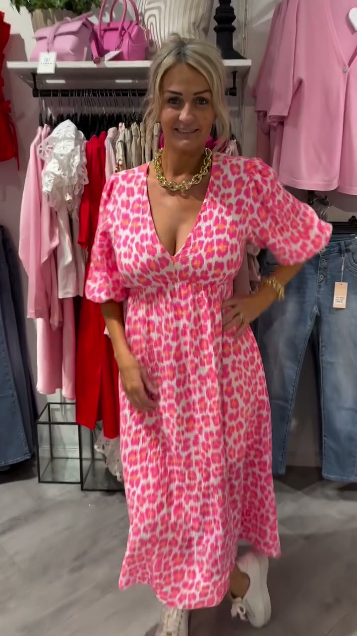 【S-5XL】💜 Elegantní a pohodlné šaty s výstřihem do V ve 3 barvách