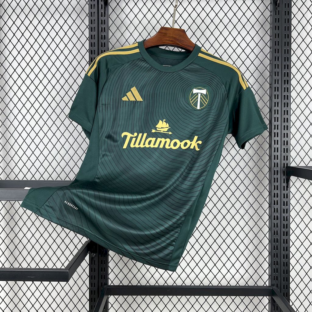 Portland Timbers maillot foot domicile 2025 2026 Maillot De Fou, site maillot de foot pas cher
