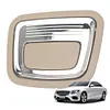 Car Rear Luggage Trunk Mat Carpet Handle for Mercedes Benz A B C Class (Black)