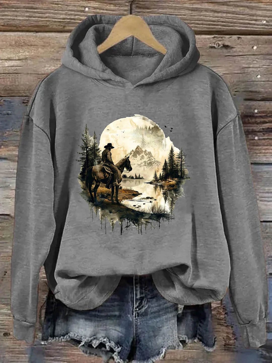 Cowboy Western Hoodie