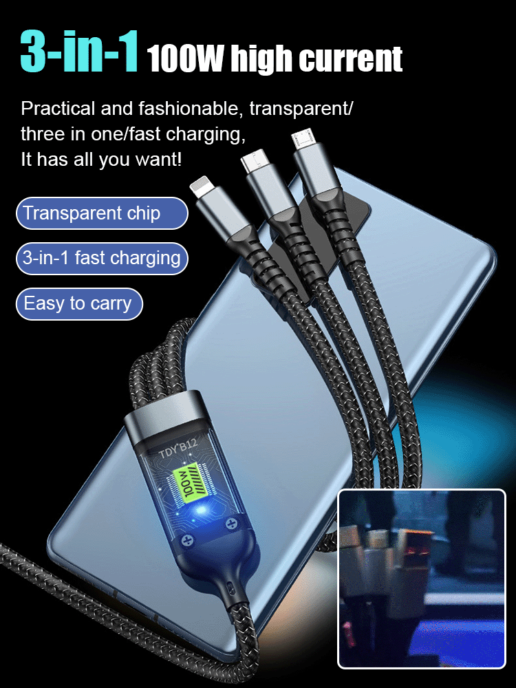 Last Day 50% Off✨3-in-1 100W High Current