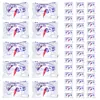 [US Local Warehouse] 50 Packs Universal Disposable Car Covers (12.5x21.6 Ft) Clear Plastic Car Covers Waterproof All Weather for Automobiles with Elastic Band for Outdoor Snow/Rain Weather Protection