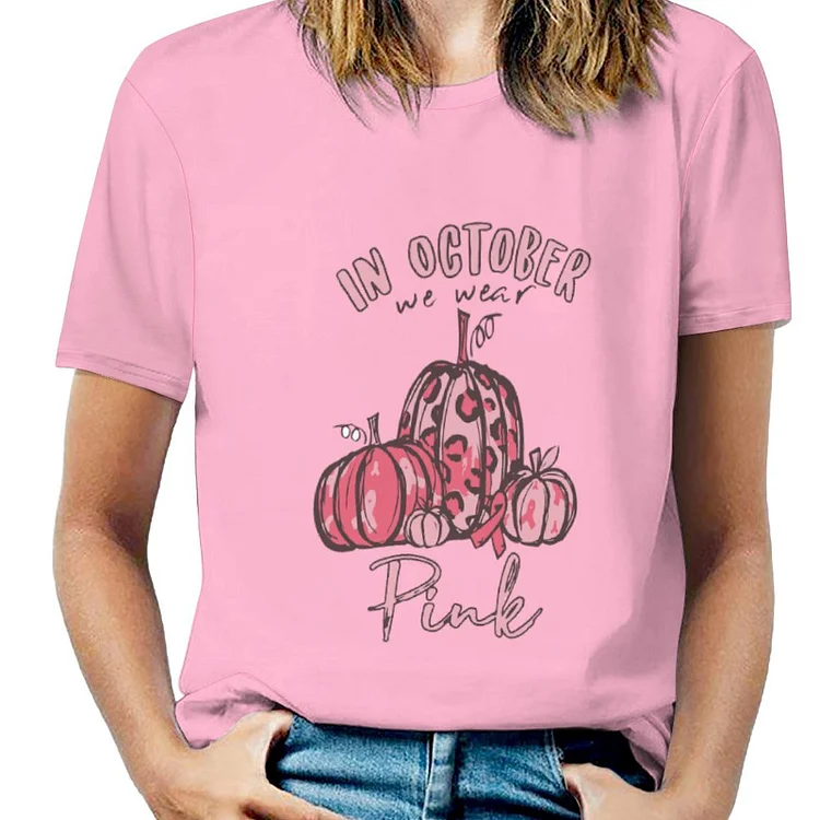 Personalized Design Women's  in October We Wear Pink