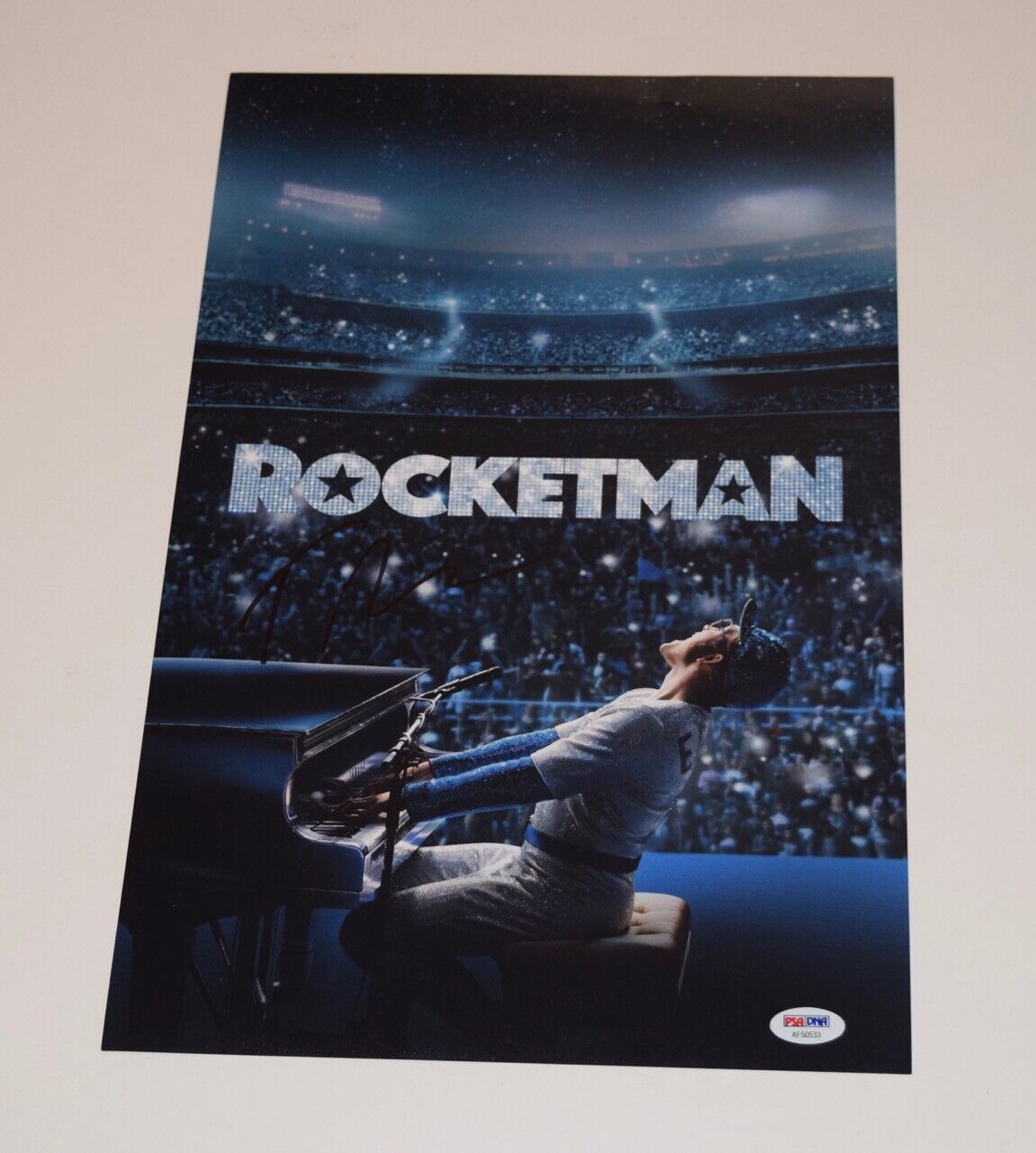 Taron Egerton Signed 11x17 Photo Poster painting Poster ROCKETMAN Elton John PSA/DNA COA