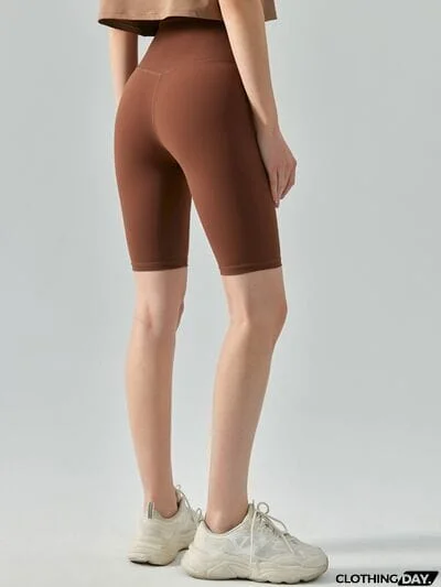 High Waist Active Shorts