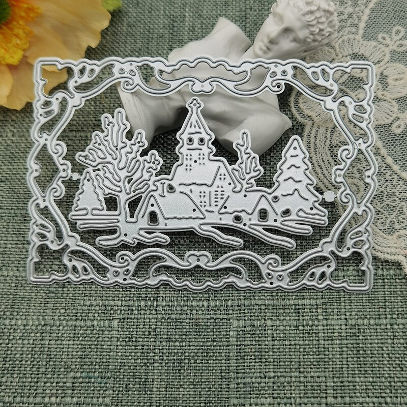 Athvotar Trees Handicrafts Metal Mold Cutting Die Scrapbook Embossing