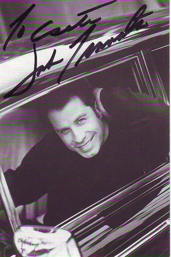 John Travolta(10x15) Original Autographed Photo Poster painting