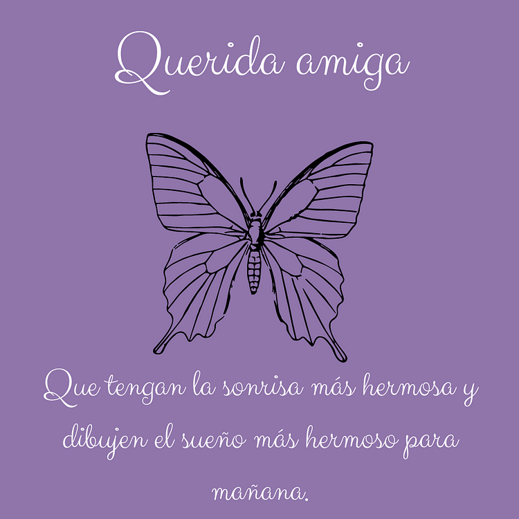 Una tarjeta-A mi Querida amiga