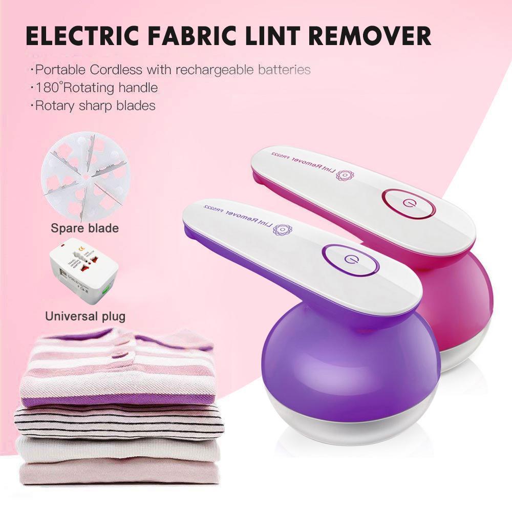 Electric Fabric Lint Remover + Universal Plug