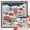 Winter Town-14CT Counted Cross Stitch 40*40cm/15.75*15.75in