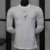 Mexico 2025 Cup Long Sleeve  Player Version Gold WHITE