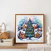 Diamond Painting-DIY Full Round Drill Xmas Tree(40x40cm)
